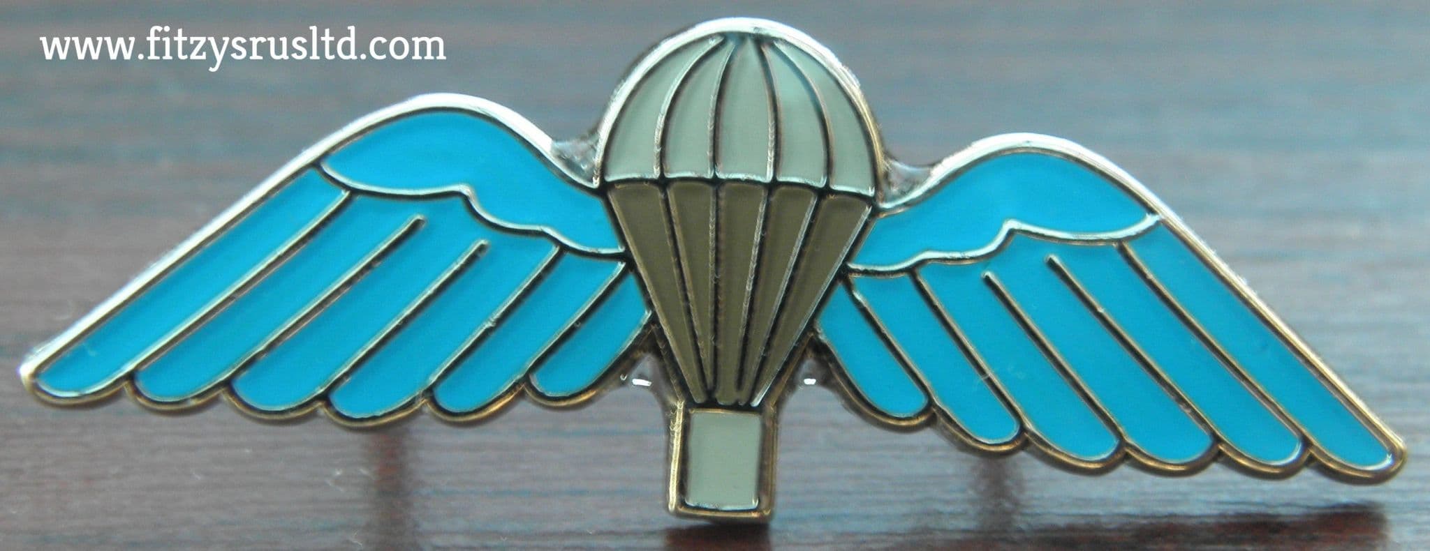 Parachute Wings Lapel Hat Cap Tie Pin Badge Army Parachutist Paras