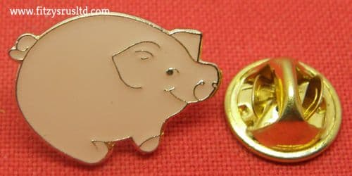 Pig Piglet Lapel / Tie / Hat or Cap Pin Badge - Brooch - Farmers Gift Brand New