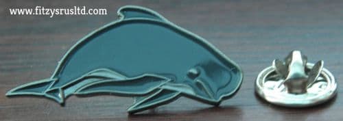 Pilot Whale Lapel Pin Badge