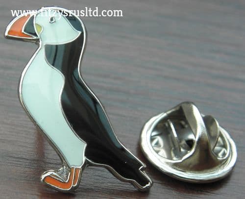 Puffin Lapel / Hat / Tie Pin Badge - Bird / Animal Lovers Symbol Gift -Brand New