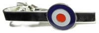 RAF Target Mod Mods Bullseye Tie Bar Fix Clip Metal Clasp Silver or Gold Colour