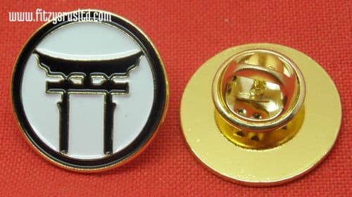 Shinto Torii Lapel Hat Cap Tie Pin Badge Japan Japanese Symbol Brooch
