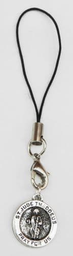 St Jude Thaddeus Mobile Phone Strap / Handbag Charm Holy Saint Lebbaeus Apostle