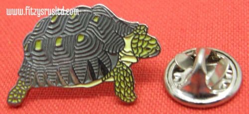 Tortoise Enamel Lapel / Hat / Cap / Tie Pin Badge - Animal Brooch - Brand New