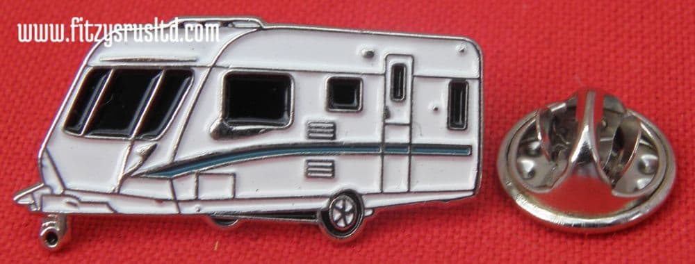 Touring Caravan Metal Lapel Pin Badge Touring Camper Owners Club ...
