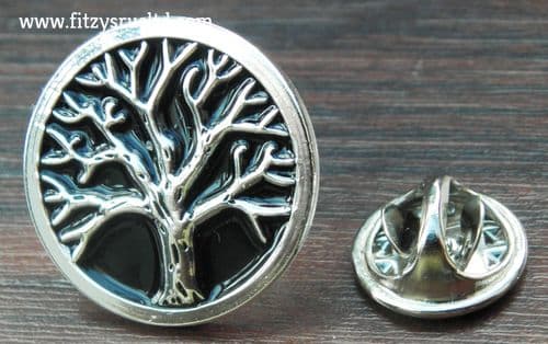 Tree of Life Metal Lapel Hat Cap Tie Pin Badge / Brooch Gift Souvenir Brand New