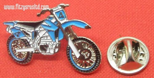 Trials Motorbike Lapel Hat Tie Pin Badge Motorcycle Scrambler Trial Bike Brooch