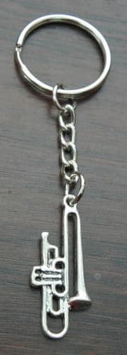 Trumpet Key Ring Musician Keyring Jazz Trumpeter Gift Souvenir