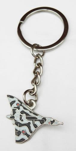 Vulcan Bomber Plane Keyring Key Ring Pilot Aviator Air Force Aeroplane