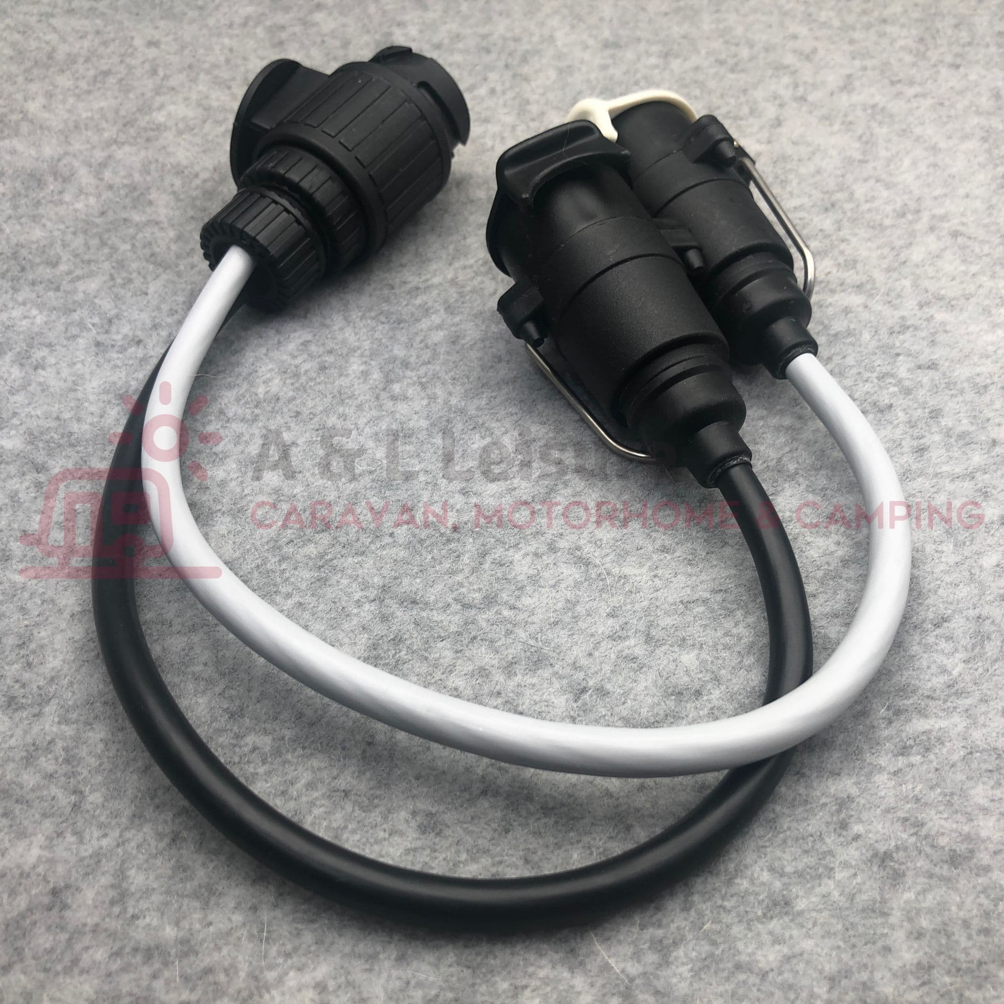 Presa Elettrica / Spina Traino Per Rimorchio / Roulotte, 7 Poli, In Metallo - Foto 10