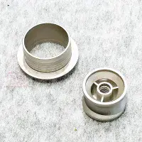 19mm Nickel Push Button & Rosette