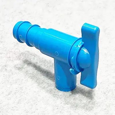 28mm Fresh Water Drainage Outlet Tap - Blue