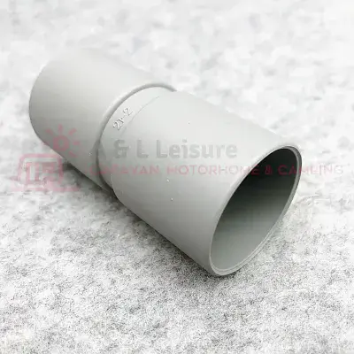 28mm Push Fit Straight Rigid Waste Pipe Connector