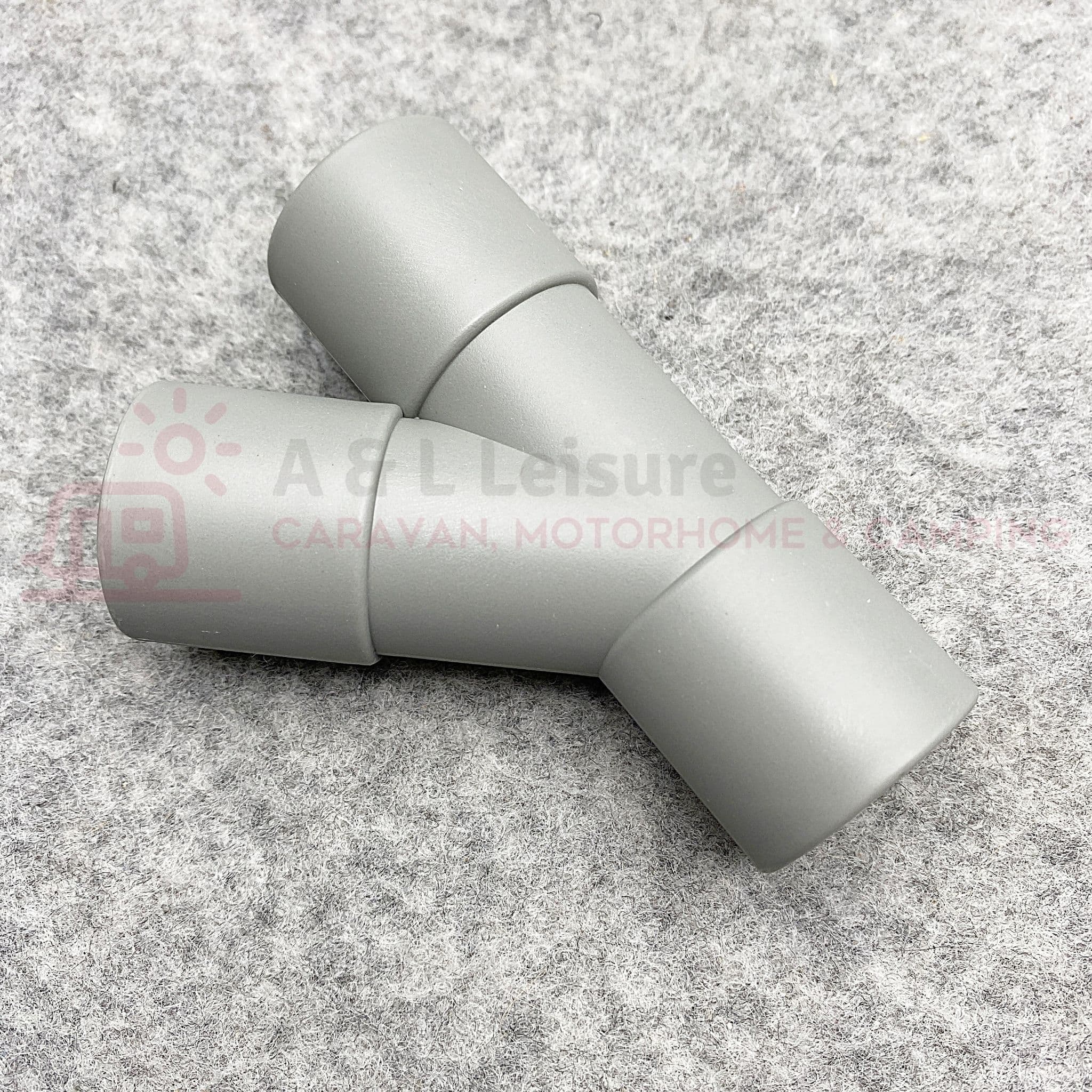 28mm Push Fit Y Waste Rigid Pipe Connector