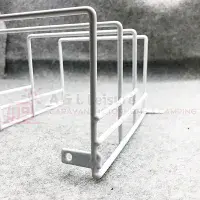 3 Position Plate Rack Holder With Fixing Options