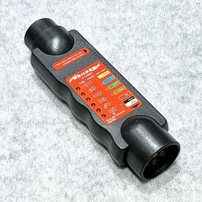 7-13 pin 12v Car Trailer Towing Socket Plug Electrical Circuit Tester