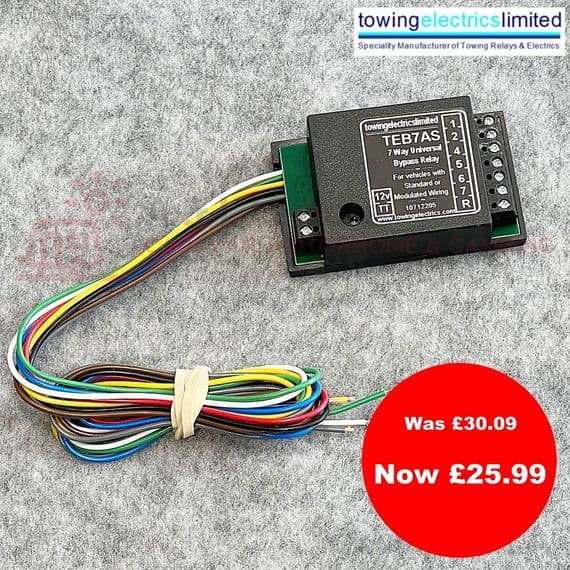 7-Way Universal Bulb Failure Bypass Relay