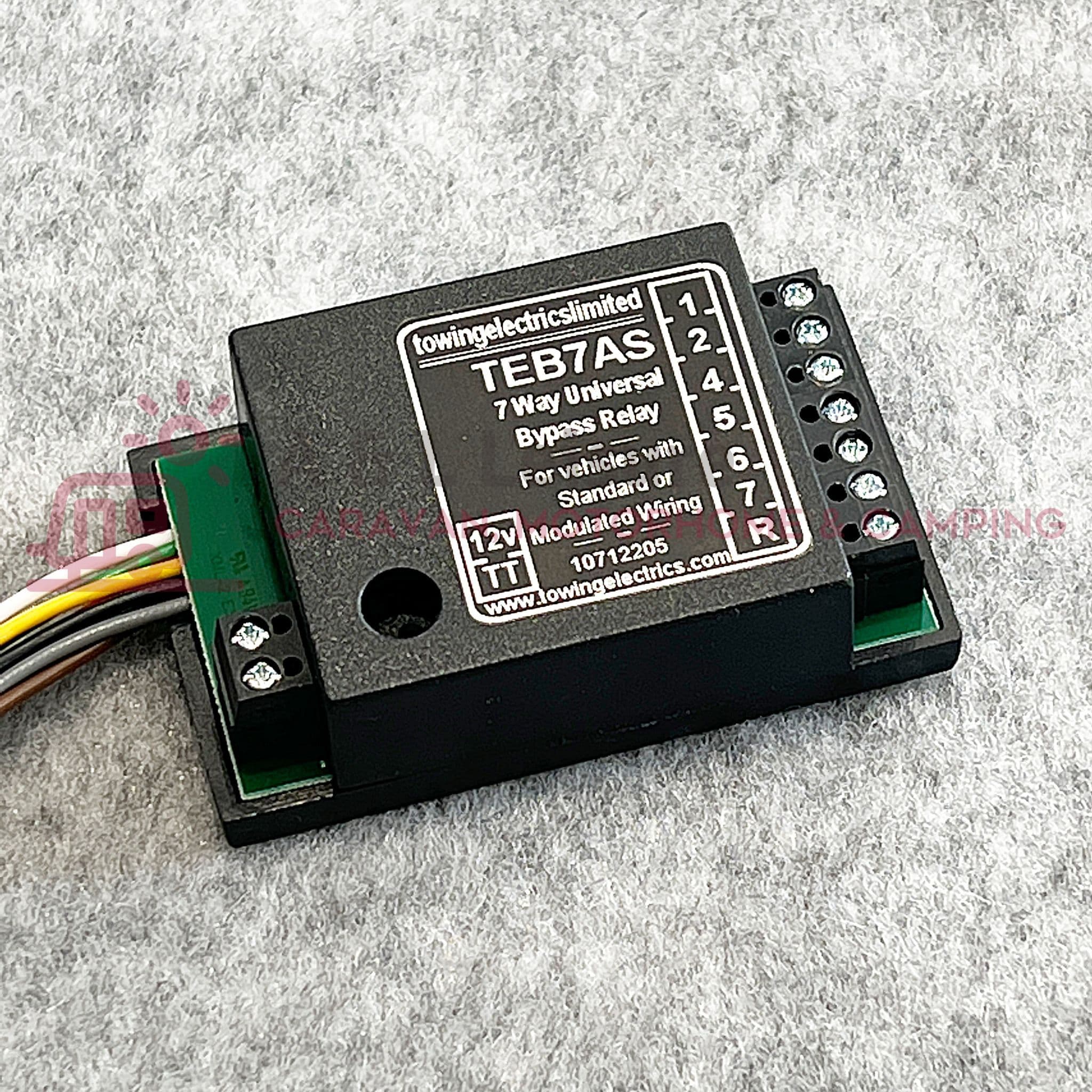 7 Way Universal Bulb Failure Bypass Relay Towing Electrics TEB7AS