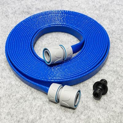 7.5m (24ft) Mains Water Extension Flat Food Grade Hose