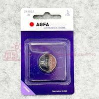 AGFA Photo Lithium CR2032  Battery 3v  Alarm  Key Fob