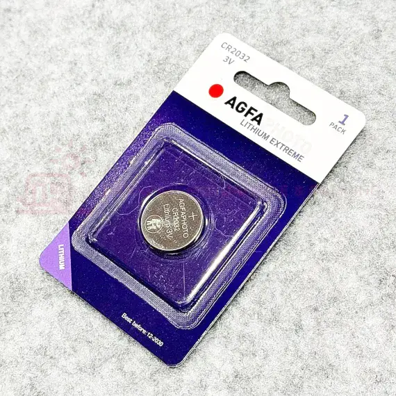 AGFA Photo Lithium CR2032  Battery 3v  Alarm  Key Fob