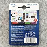 AGFA Photo Platinum LR1 - N/LR1 Alkaline Battery 1.5v