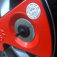 AL-KO Secure Wheel Lock Barrel Weather Covers x2