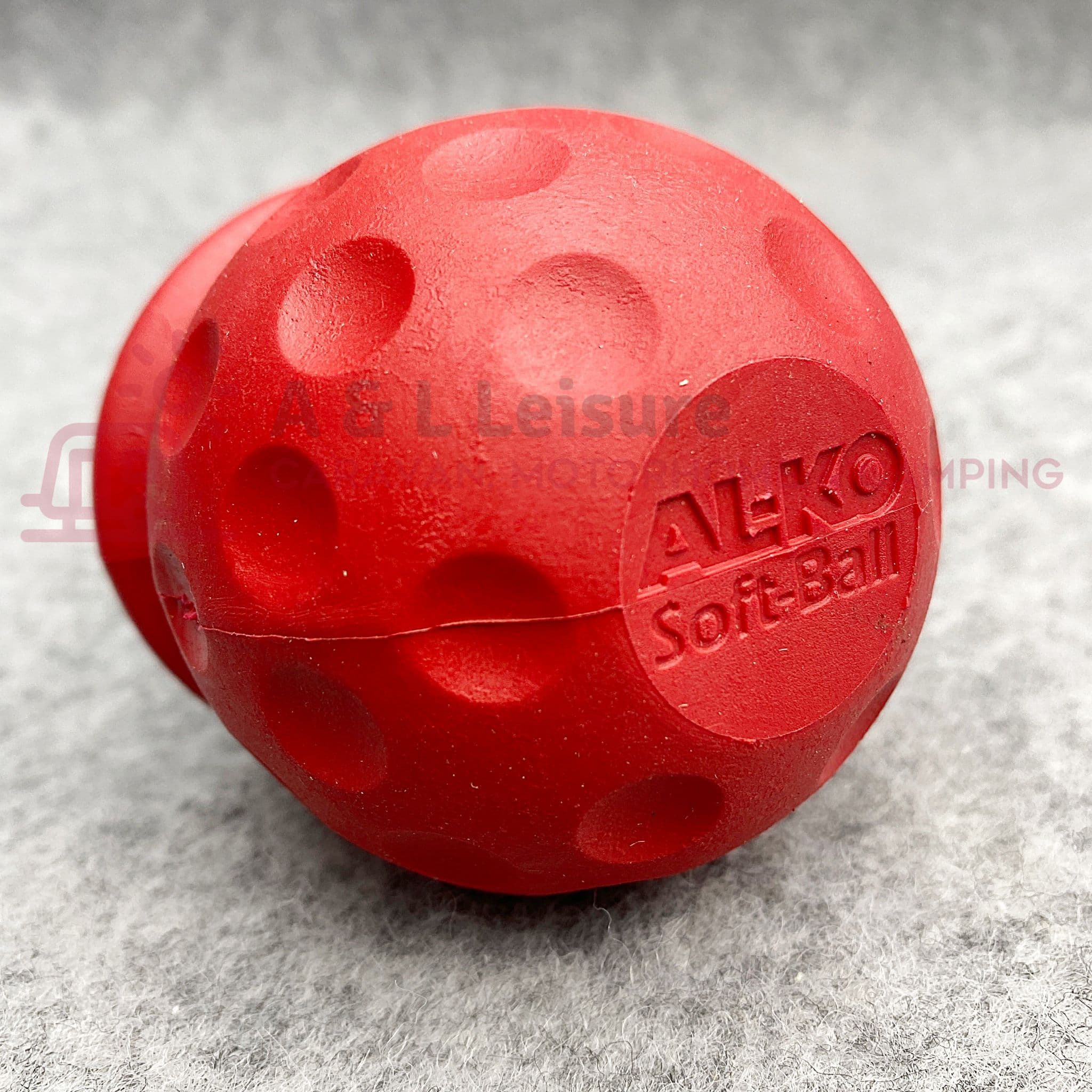 AL-KO Soft-Ball – Balle Souple Rouge, Fabrication Allemande
