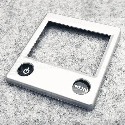 Alde Heating Control Panel Fascia - METALIC GREY