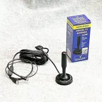 Amplified Magnetic Mount Freeview Digital TV & DAB Aerial - 5 Metre Cable