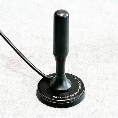 Amplified Magnetic Mount Freeview Digital TV & DAB Aerial - 5 Metre Cable