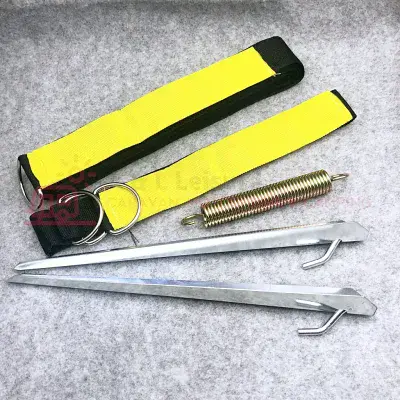 Awning Tie Down Kit With Reflective Bands