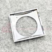 Berker Chrome Flow Single Surround - Faceplate