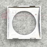 Berker Chrome Flow Single Surround - Faceplate