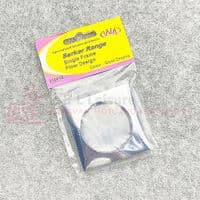 Berker Chrome Flow Single Surround - Faceplate