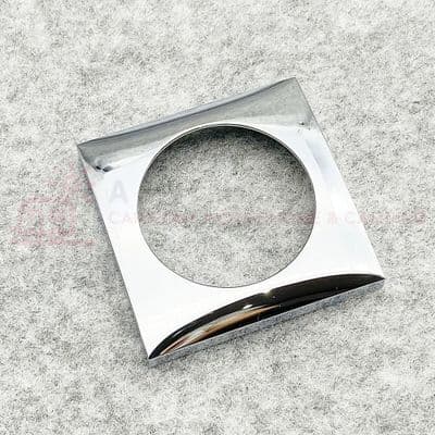 Berker Chrome Flow Single Surround - Faceplate