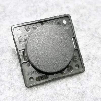 Berker Single 12 - 250v Rocker Switch Anthracite