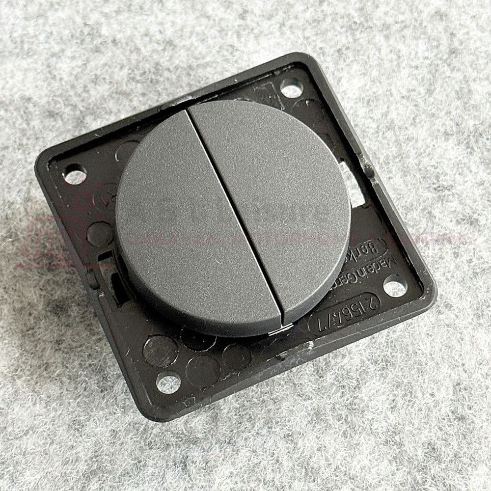 Berker Single 12v - 5A Double On / Off Rocker Switch