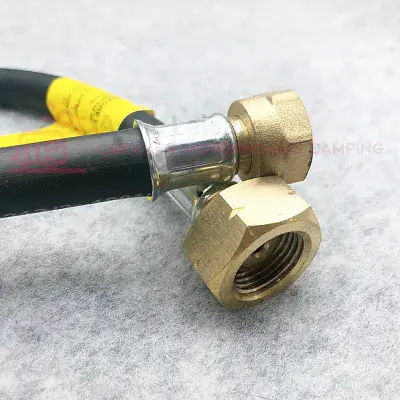 Butane Pigtail LPG Hose Assembly - 0.45m