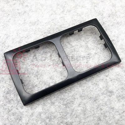 C-Line 2-Way Faceplate - CS Range BLACK