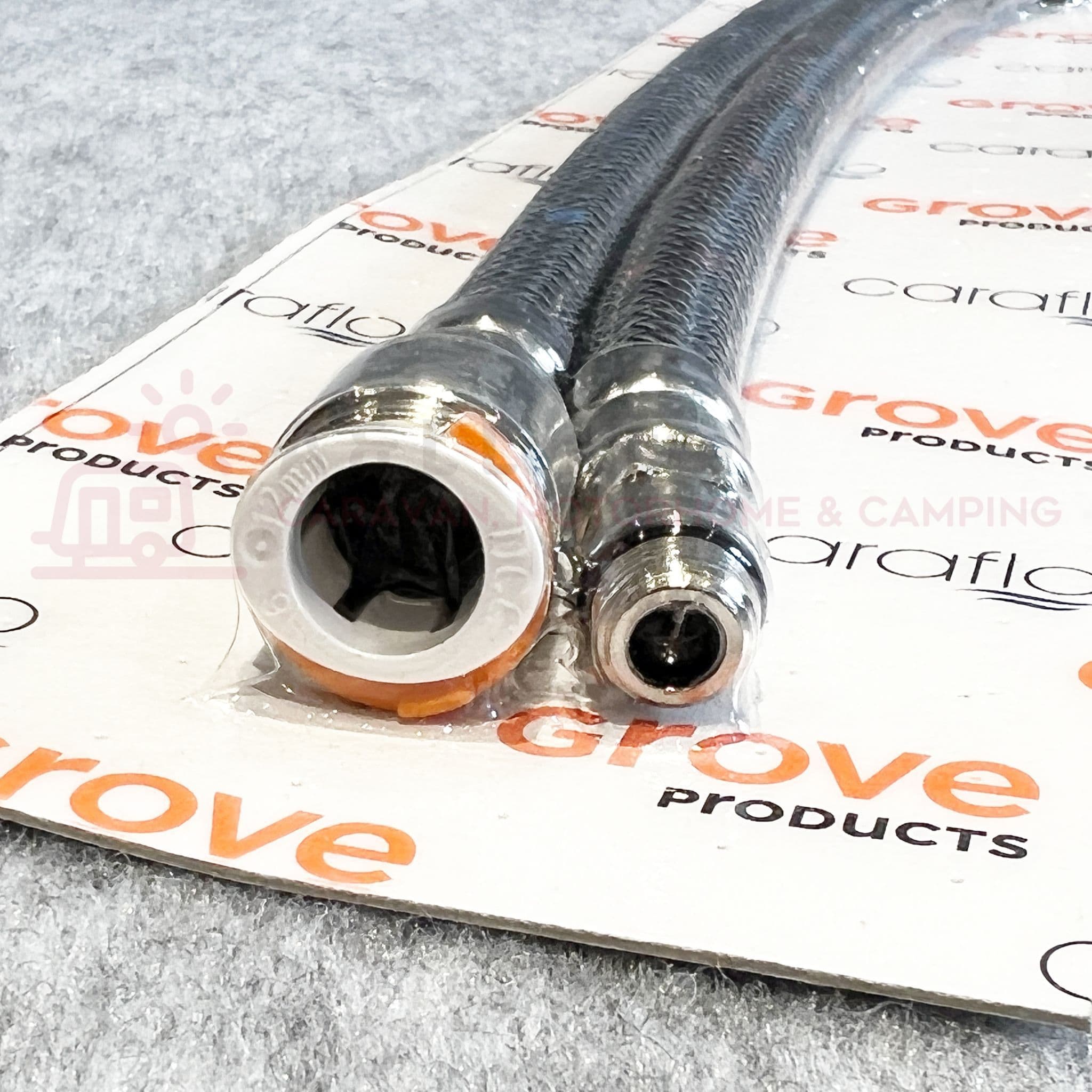 Caraflo Tap Tails 12mm Push Fit Hot & Cold 350mm