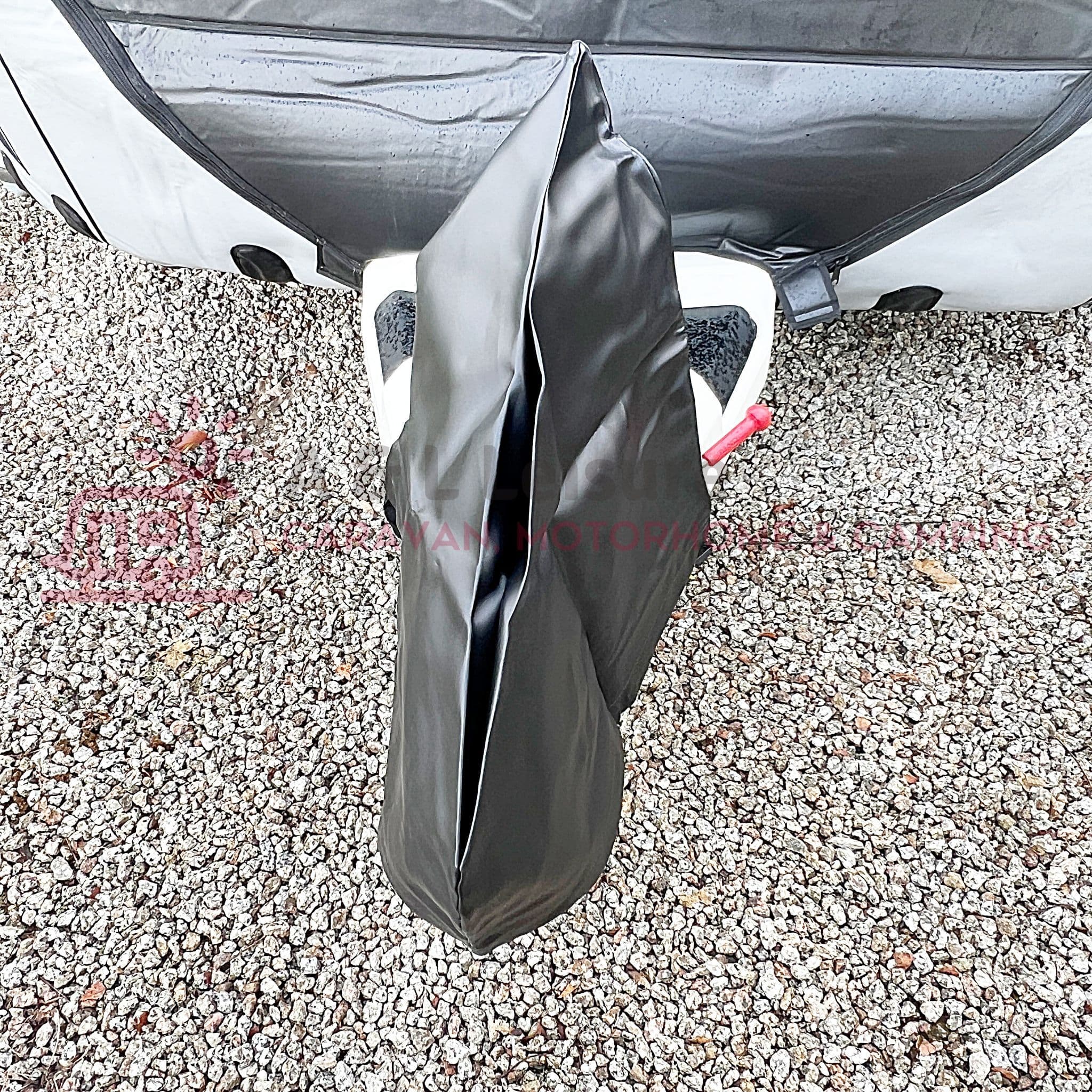 Caravan Hitch Cover Heavy Duty Black
