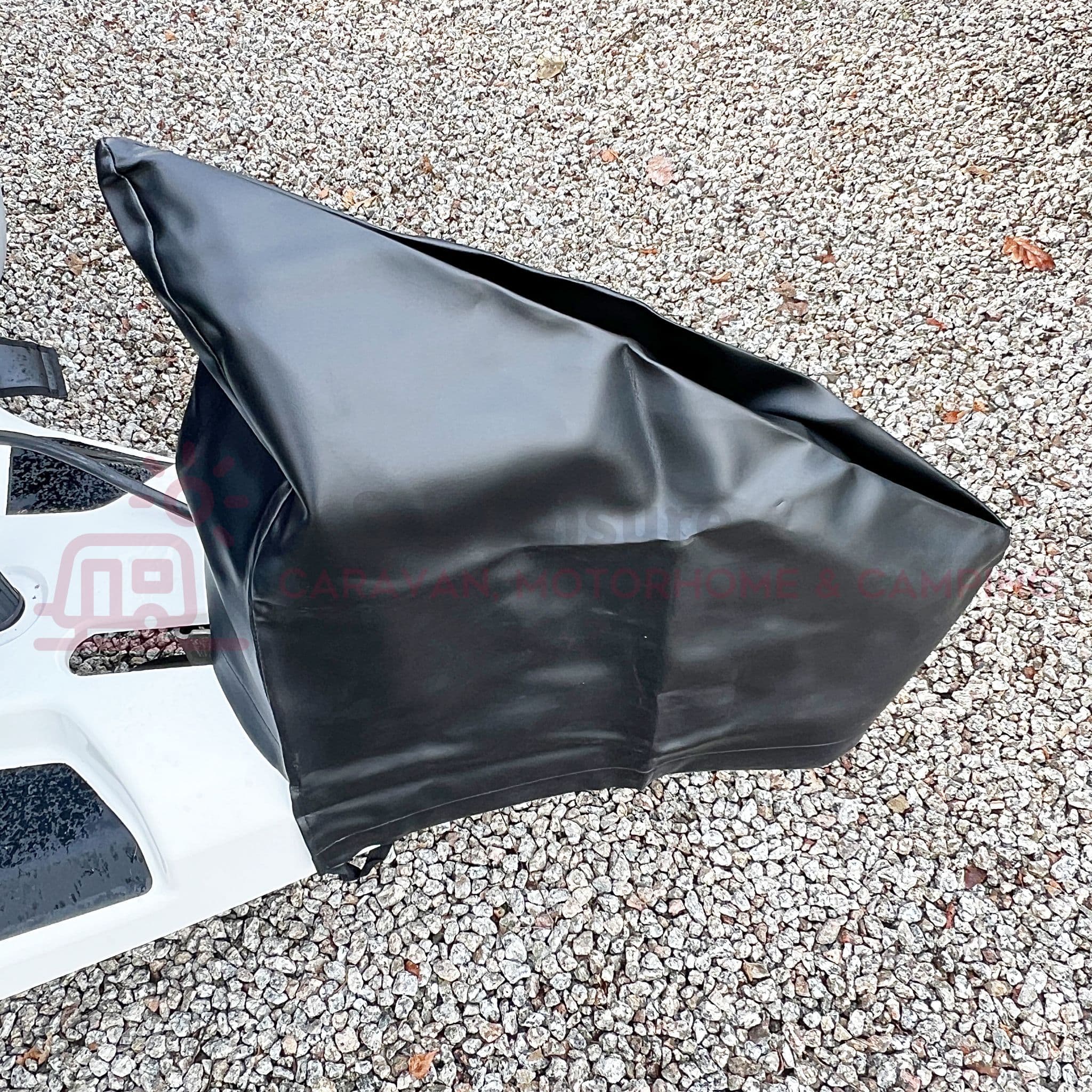 Caravan Hitch Cover Heavy Duty Black
