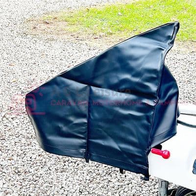 Caravan Hitch Cover Heavy Duty - Black