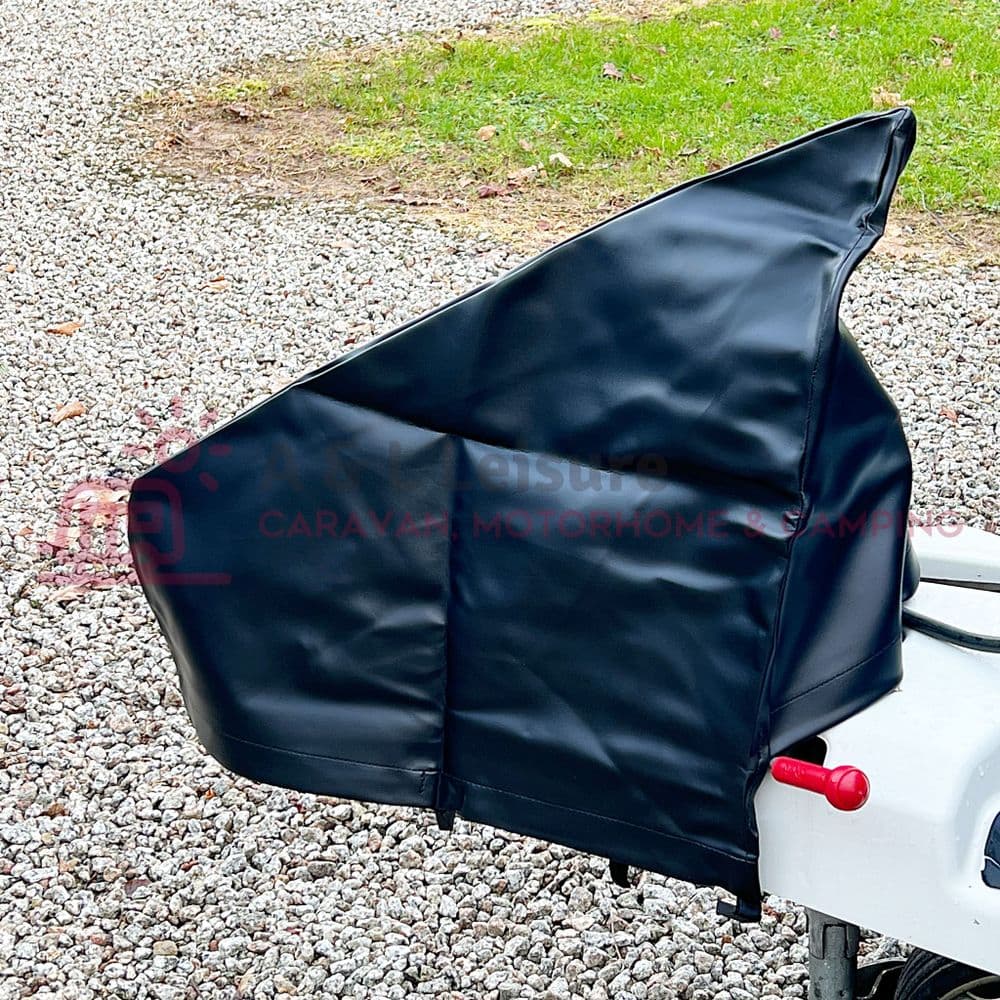 Caravan Hitch Cover Heavy Duty Black