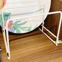Caravan Motorhome 3 Position Plate Rack Holder With Fixing Options