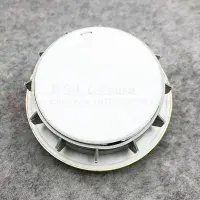 Caravan Motorhome Clock - 72mm Round Brass Surround - Quartz