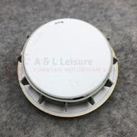Caravan Motorhome Clock - 72mm Round Brass Surround - Quartz