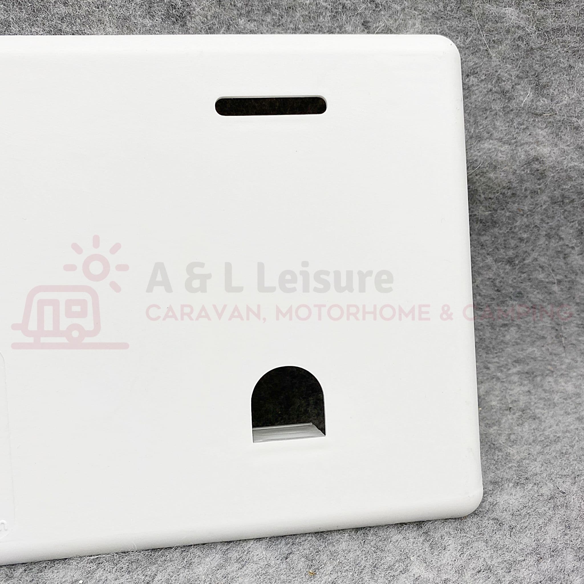 Caravan Motorhome MPK Fridge Vent Winter Cover White