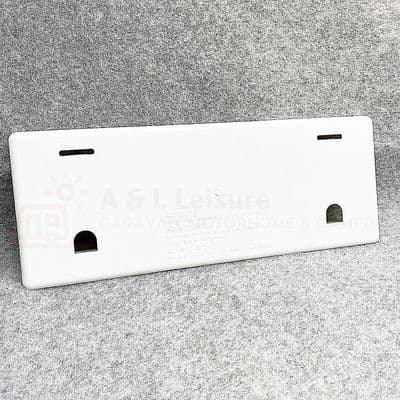 Caravan Motorhome MPK Fridge Vent Winter Cover - White